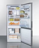 28" Wide Bottom Freezer Refrigerator view 3