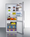 28" Wide Bottom Freezer Refrigerator view 4