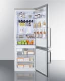 28" Wide Bottom Freezer Refrigerator With Icemaker view 4