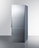 28" Wide Bottom Freezer Refrigerator With Icemaker view 2