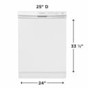 24" Dishwasher view 11