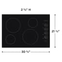 30" Electric Cooktop view 4