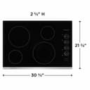 30" Electric Cooktop view 4
