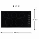 36" Electric Cooktop view 4