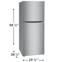 10 Cu. Ft. Garage Ready Top Freezer Apartment-Size Refrigerator view 3