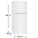 10 Cu. Ft. Garage Ready Top Freezer Apartment-Size Refrigerator view 2