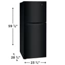 12 Cu. Ft. Garage Ready Top Freezer Apartment-Size Refrigerator view 2