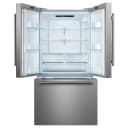 Rivello 36 Inch French Door Refrigerator in Stainless Steel, Internal Water Dispenser, Filtered Ice, Adjustable Shelves, Energy Star Certified view 5