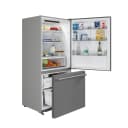 Milano Espresso 31-Inch Bottom Freezer Refrigerator, Stainless Steel, 17.2 cu.ft Capacity, Right Swing Door, Energy Efficient view 10