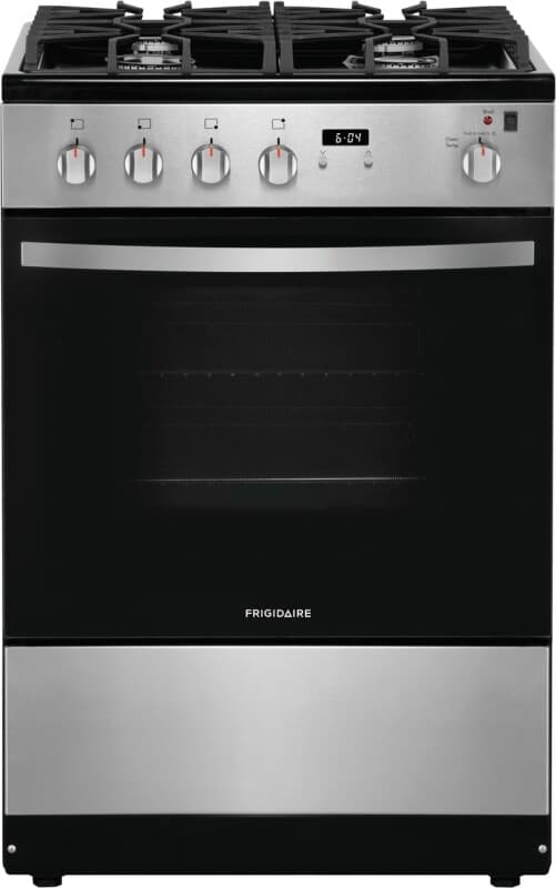 24" Front Control Freestanding Gas Range