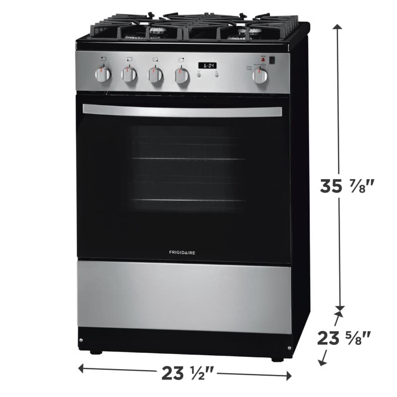 24" Gas Range
