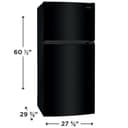 14 Cu. Ft. Top Freezer Refrigerator view 2