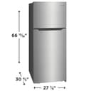 18 Cu. Ft. Top Freezer Refrigerator view 2