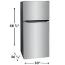 18 Cu. Ft. Garage Ready Top Freezer Refrigerator view 2