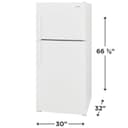 20 Cu. Ft. Garage Ready Top Freezer Refrigerator view 2
