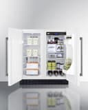 30" Wide Built-In Refrigerator-Freezer view 4