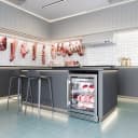 Asciutto 24-Inch Dry Aging Cabinet, Stainless Steel 304, 4.41 cu.ft, LED Lighting, Adjustable Shelves view 10