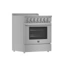 Paolo 30-Inch Freestanding Electric Range, Stainless Steel, 4.38 cu.ft, True Convection Oven, Energy Efficient view 2