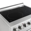 Paolo 30-Inch Freestanding Electric Range, Stainless Steel, 4.38 cu.ft, True Convection Oven, Energy Efficient view 4