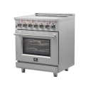 Massimo 30-Inch Freestanding Electric Range, True Convection Oven view 2