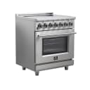Massimo 30-Inch Freestanding Electric Range, True Convection Oven view 3