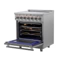 Massimo 30-Inch Freestanding Electric Range, True Convection Oven view 6