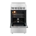Pallerano 20 Inch Freestanding Electric Range, Compact Design view 6