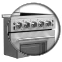 Loiano 24 Inch Freestanding Electric Range Stainless Steel with Storage Drawer view 16