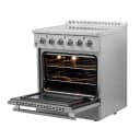 Galiano 30-Inch Freestanding Electric Range, True Convection, Energy Efficient view 9