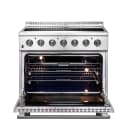 Galiano 36-Inch Freestanding Electric Range, True Convection, Energy Efficient view 5