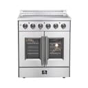 Galiano 30-Inch Freestanding French Door Electric Range, True Convection, Energy Efficient view 1