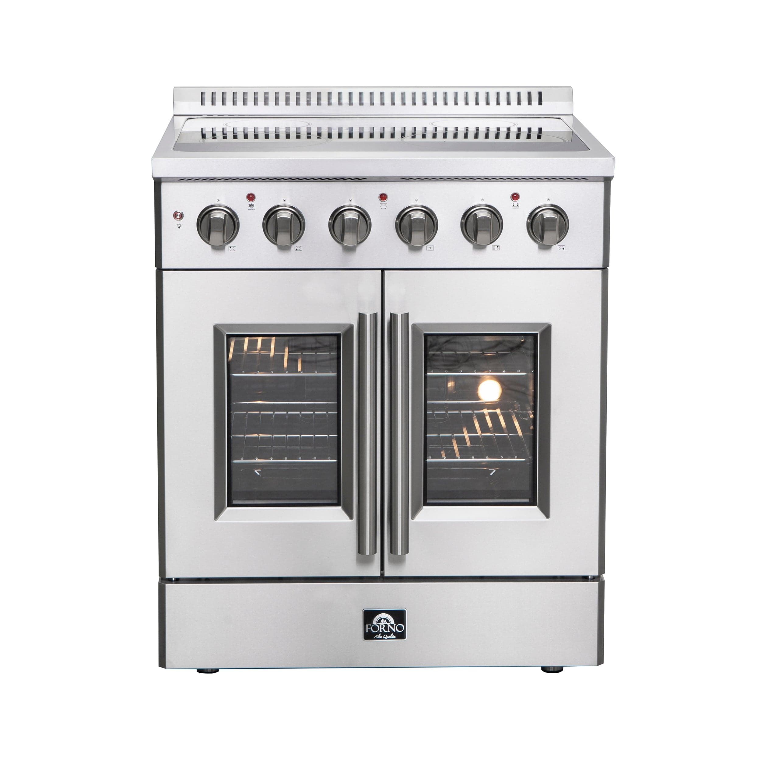 Galiano 30-Inch Freestanding French Door Electric Range, True Convection, Energy Efficient
