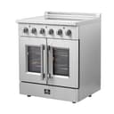 Galiano 30-Inch Freestanding French Door Electric Range, True Convection, Energy Efficient view 19