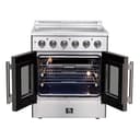 Galiano 30-Inch Freestanding French Door Electric Range, True Convection, Energy Efficient view 17