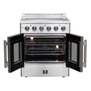 Galiano 30-Inch Freestanding French Door Electric Range, True Convection, Energy Efficient view 15