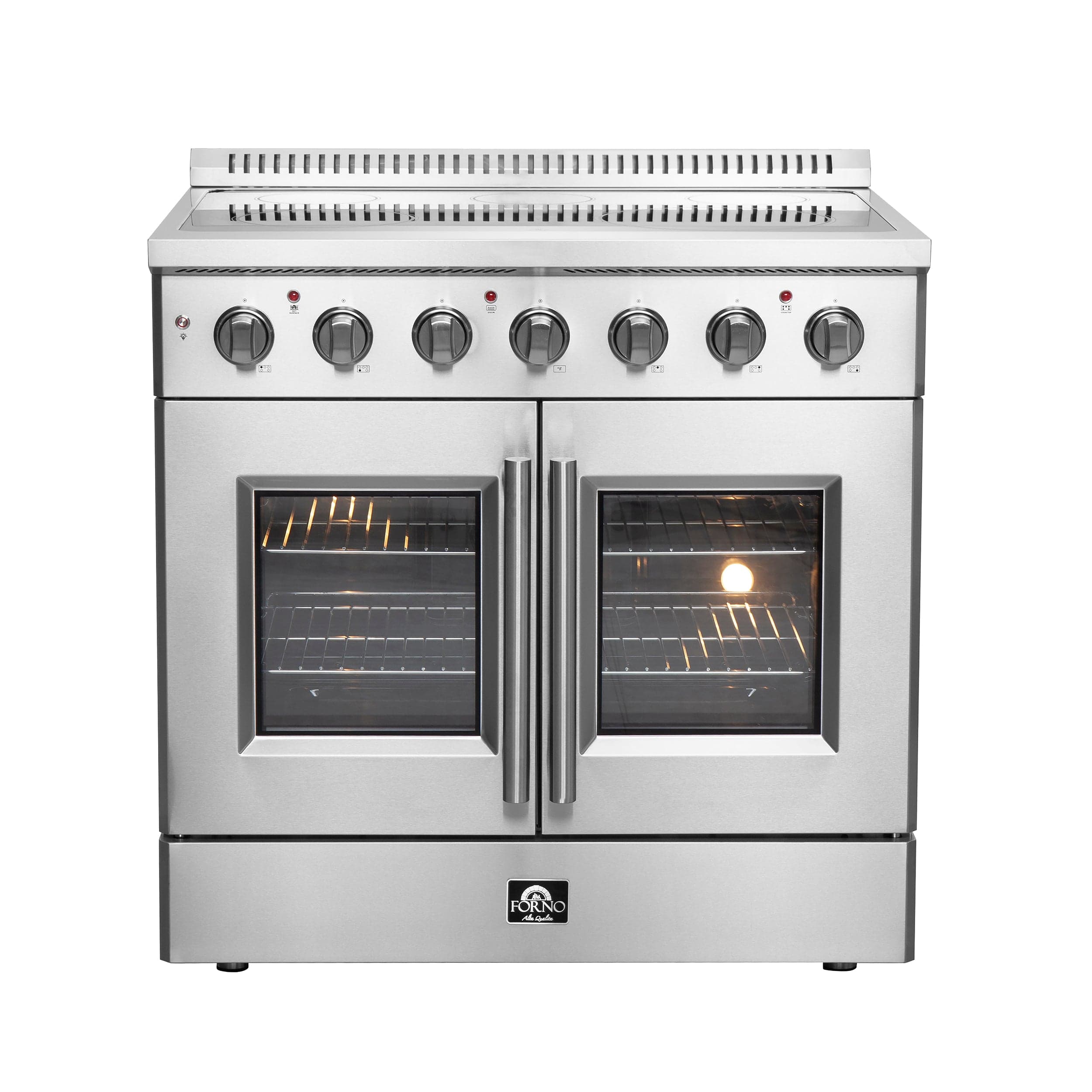 Galiano 36-Inch Freestanding French Door Electric Range, True Convection, Energy Efficient