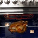 Capriasca 48-Inch Freestanding Dual Fuel Range, 8 Burners, True Convection Oven view 5