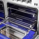 Capriasca 60-Inch Freestanding Dual Fuel Range, 10 Burners, True Convection Oven view 9