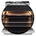 Lazio 30-Inch Freestanding Dual Fuel Range, 4 Burners, True Convection Oven view 10