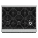 Massimo 36-Inch Freestanding Gas Range, 6 Sealed Burners, Convection Oven, Energy Efficient view 7
