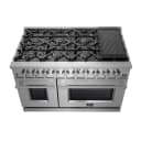 Massimo 48-Inch Freestanding Gas Range, 8 Burners, True Convection Oven view 5