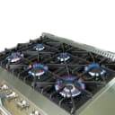 Galiano 36-Inch Freestanding Gas Range, Stainless Steel, 6 Burners, Energy Efficient view 9