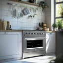 Galiano 36-Inch Freestanding Gas Range, Stainless Steel, 6 Burners, Energy Efficient view 19
