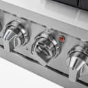 Capriasca 36-Inch Gas Range, Stainless Steel, 6 Brass Burners, 120,000 BTU, Convection Oven, Energy Efficient view 22