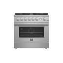 Marco 36-Inch Gas Range , 6 Burners 67,000 BTU, 5.36 cu.ft. Convection Oven view 1