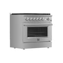 Marco 36-Inch Gas Range , 6 Burners 67,000 BTU, 5.36 cu.ft. Convection Oven view 3