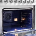 Capriasca 48-Inch Freestanding French Door Dual Fuel Range, 8 Burners, True Convection Oven view 17