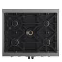 Massimo 30-Inch Freestanding French Door Gas Range, 4 Burners, Convection Oven, Energy Efficient view 22