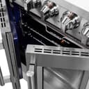 Massimo 30-Inch Freestanding French Door Gas Range, 4 Burners, Convection Oven, Energy Efficient view 15
