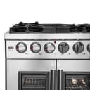 Massimo 30-Inch Freestanding French Door Gas Range, 4 Burners, Convection Oven, Energy Efficient view 13